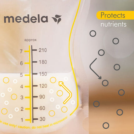 Medela Easy Pour Breastmilk Storage Bags 50pk