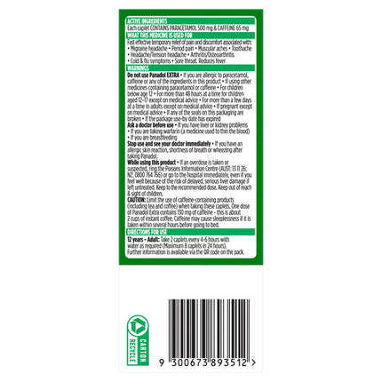 Panadol Extra Opti Capsules S2 48s
