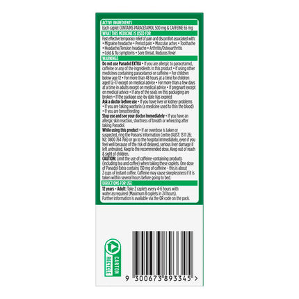 Panadol Extra Opti Capsules S2 32s