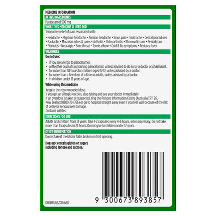 Panadol Liquid Capsules 48s