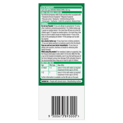 Panadol Mini Capsules 16