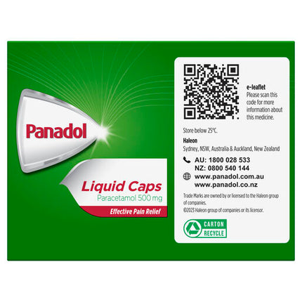 Panadol Liquid Capsules 48s