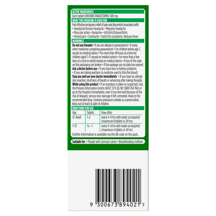 Panadol Tablet 500mg 16s