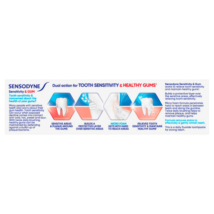 Sensodyne Toothpaste Sensitive & Gum Whitening 100g