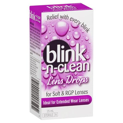 Blink N Clean Lens Drops 15ml