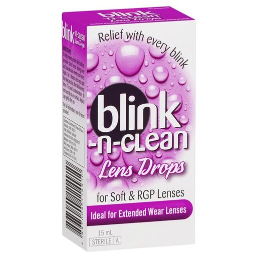 Blink N Clean Lens Drops 15ml