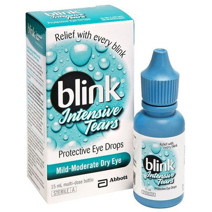 Blink Intensive Tears Dry Eye Drops 15ml