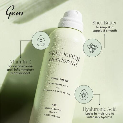 Gem Deodorant Antiperspirant Cool Fresh 127g