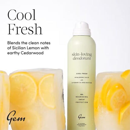 Gem Deodorant Antiperspirant Cool Fresh 127g