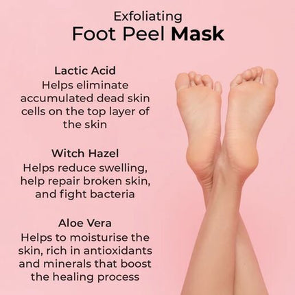 MCoBeauty Exfoliating Foot Peel Mask 1pk