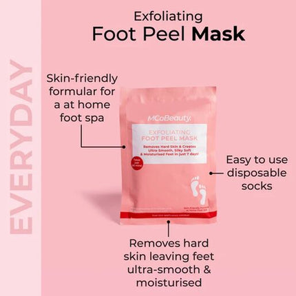 MCoBeauty Exfoliating Foot Peel Mask 1pk