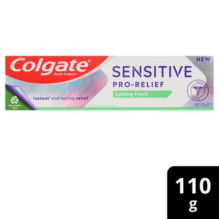 Colgate Toothpaste Pro Relief Sensitive Lasting Fresh 110g