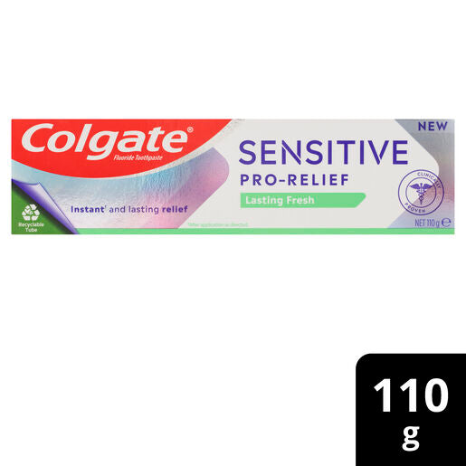 Colgate Toothpaste Pro Relief Sensitive Lasting Fresh 110g