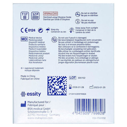 Leukoplast Gauze Comp Ctn 10x10cm 50pk
