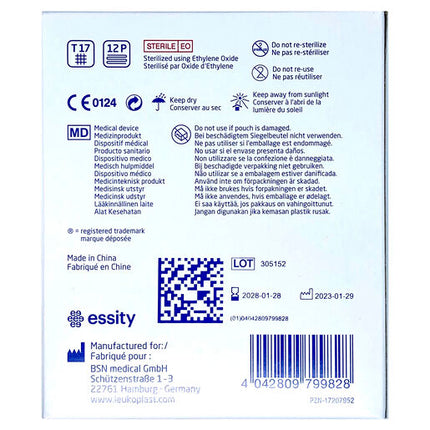 Leukoplast Gauze Comp Ctn 7.5x7.5cm 50pk