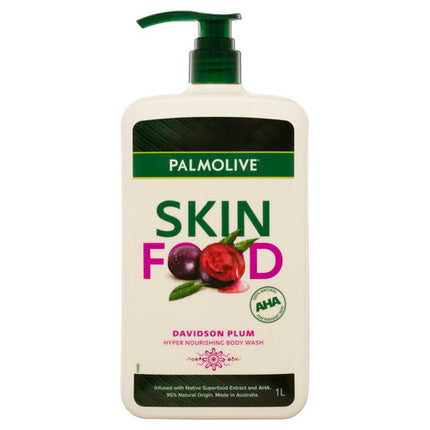 Palmolive Body Wash Skin Food Plum 1L