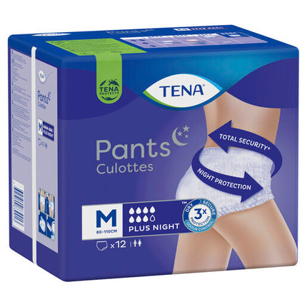 Tena Pants Night Medium 12