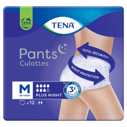 Tena Pants Night Medium 12