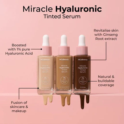 MCoBeauty Miracle Hyaluronic Tinted Serum - 2-3 Light