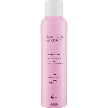 Gem Deodorant Antiperspirant Coconut & Vanilla 127g