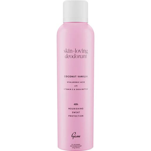 Gem Deodorant Antiperspirant Coconut & Vanilla 127g