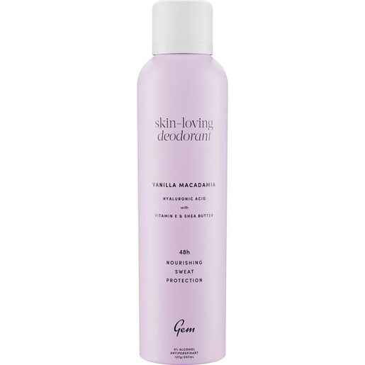 Gem Deodorant Antiperspirant Vanilla Macadamia 127g