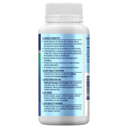 Ostelin Calcium & Vitamin D3 Mini Tablets 250