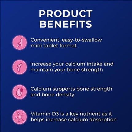 Ostelin Calcium & Vitamin D3 Chewable Tablets 120