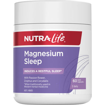 Nutra-Life Magnesium Sleep Capsules 60