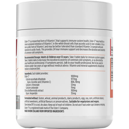 Nutra-Life Ester-C + Bioflavonoids Tablets 100