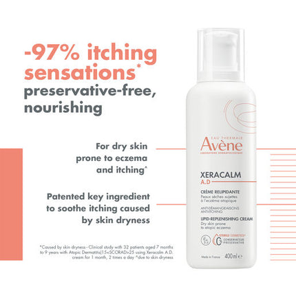 Avene Xeracalm A.D. Lipid-Replenishing Cream 400ml