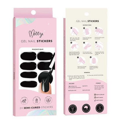 Mitty Semi-Cured Gel Nail Stickers Magnifique