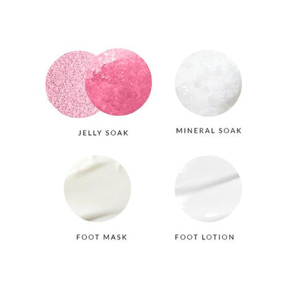 Mitty 4 Step Pedi Kit Rose