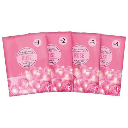 Mitty 4 Step Pedi Kit Rose