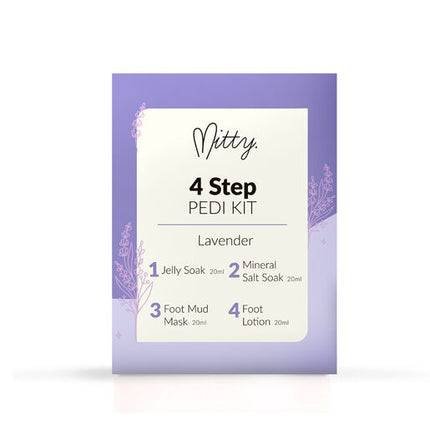 Mitty 4 Step Pedi Kit Lavender