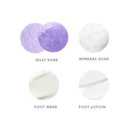 Mitty 4 Step Pedi Kit Lavender
