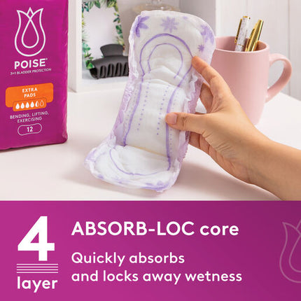 Poise Pads Active Ultrathins Regular 14
