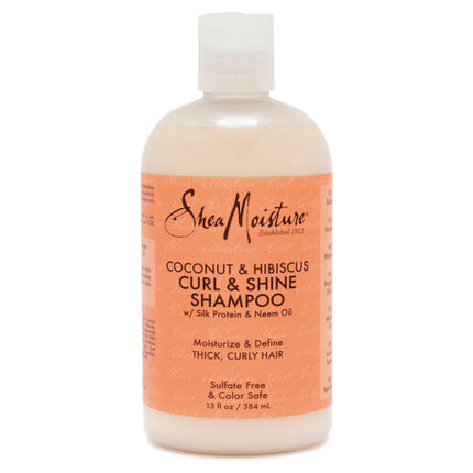 Shea Moisture Coconut & Hibiscus Curl & Shine Shampoo 384ml