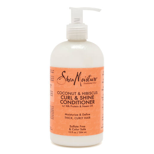 Shea Moisture Coconut & Hibiscus Curl & Shine Conditioner 384ml