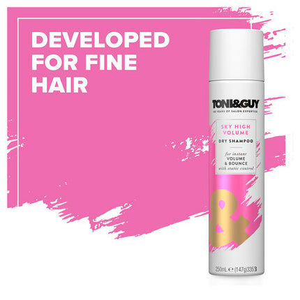 Toni & Guy Dry Shampoo Glam Sky High 250ml