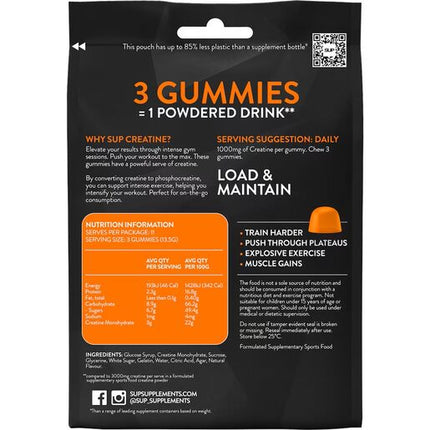 SUP Creatine Cola Flavoured Gummies 35