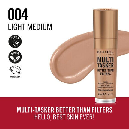 Rimmel Multi-Tasker Better Than Filters, 004 Light Medium, 30ml