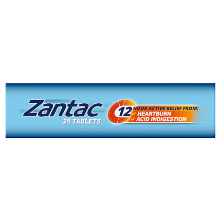 Zantac 12 Hour 150mg 28 Tablets