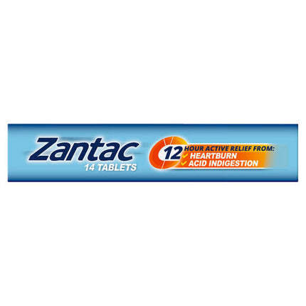 Zantac 12 Hour 150mg 14 Tablets