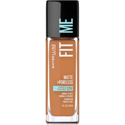 Maybelline Fit Me Matte & Poreless Mattifying Liquid Foundation  340 Cappuccino