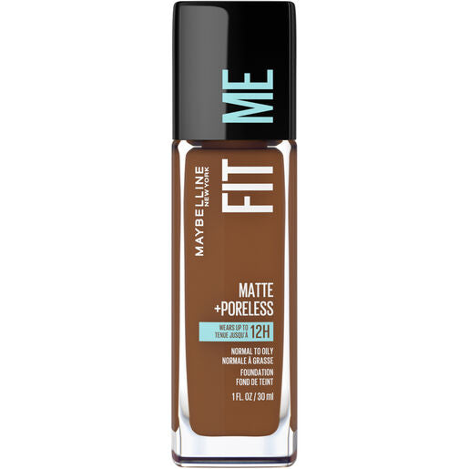 Maybelline Fit Me Matte & Poreless Mattifying Liquid Foundation  370 Deep Bronze