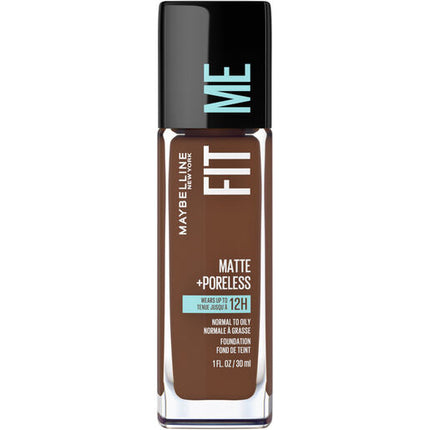 Maybelline Fit Me Matte & Poreless Mattifying Liquid Foundation  375 Java
