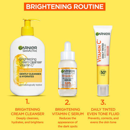 Garnier Skin Active Vitamin C Daily UV Brightening Fluid Glow 40mL