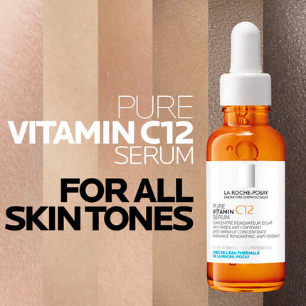 La Roche-Posay Pure Vitamin C12 Anti-Wrinkle Serum 30ml