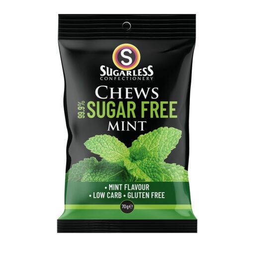 Sugarless Chews Nitro Mint 70g